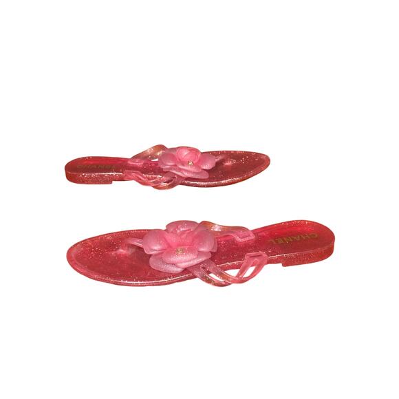 Vintage chanel jelly sandals size euro 38 - Picture 2 of 7